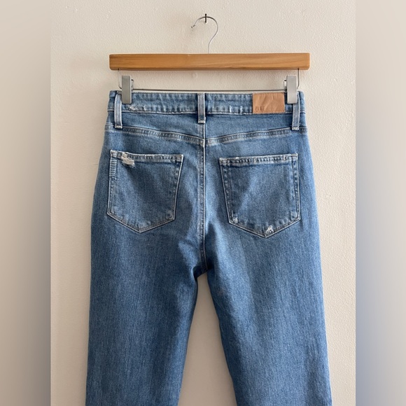 Paige Sarah Slim Capulet Destructed Jeans, Size 27 - Picture 12 of 16